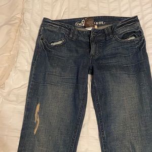 Low Rise YMI flare jeans